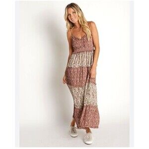 Show Me Your Mumu Emira Maxi Dress Floral Print Size XS